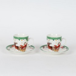 ΚΟΥΠΑ ΜΕ ΠΙΑΤΑΚΙ ΚΑΙ ΧΡΙΣΤΟΥΓΕΝΝΙΑΤΙΚΗ ΠΑΡΑΣΤΑΣΗ, 80ml, ΣΕΤ 2 ΤΜΧ