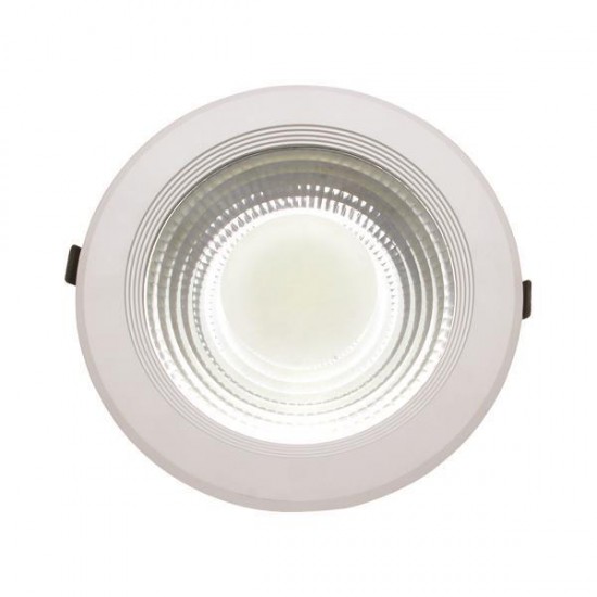 ΦΩΤΙΣΤΙΚΟ ΧΩΝΕΥΤΟ LED COB Φ220 30W 4000K ΛΕΥΚΟ PLUS ΦΩΤΙΣΤΙΚΟ ΧΩΝΕΥΤΟ LED COB Φ220 30W 4000K ΛΕΥΚΟ PLUS