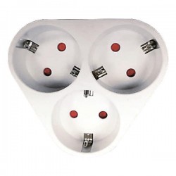 ΑΝΤΑΠΤΟΡΑΣ ΑΠΟ ΣΟΥΚΟ ΣΕ 3 ΣΟΥΚΟ ΟΒΑΛ ΜΕ ΠΡΟΣΤΑΣΙΑ ΕΠΑΦΩΝ