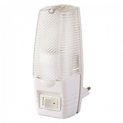 ΦΩΤΑΚΙ ΝΥΚΤΟΣ ΜΕ ΔΙΑΚΟΠΤΗ ΛΕΥΚΟ E14 MAX 5W