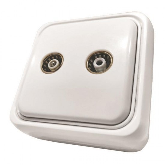 ΠΡΙΖΑ ΜΙΝΙ TV & FM ΤΕΡΜΑΤΙΚΗ ΛΕΥΚΗ IP20 ΠΡΙΖΑ ΜΙΝΙ TV & FM ΤΕΡΜΑΤΙΚΗ ΛΕΥΚΗ IP20