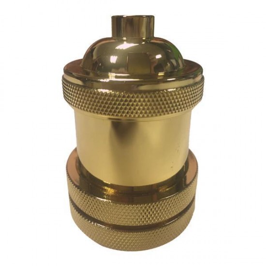 ΝΤΟΥΙ ΜΕΤΑΛΛΙΚΟ ΧΡΥΣΟ Ε27 ΝΤΟΥΙ ΜΕΤΑΛΛΙΚΟ ΧΡΥΣΟ Ε27