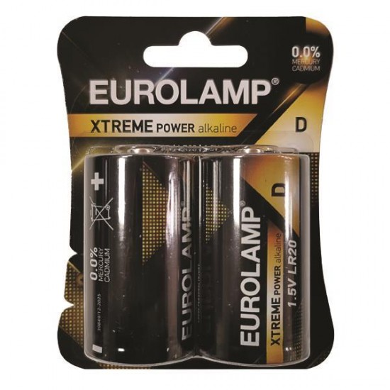ΜΠΑΤΑΡΙΑ EXTREME D (LR20) 2τμχ 1,5V ΜΠΑΤΑΡΙΑ EXTREME D (LR20) 2τμχ 1,5V