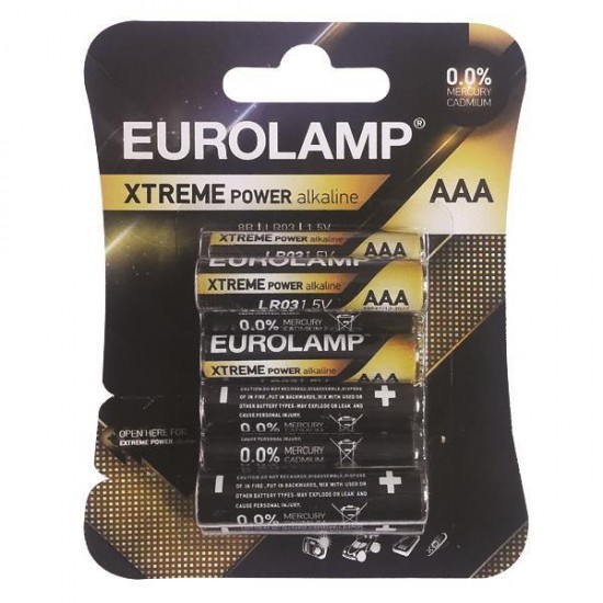 ΜΠΑΤΑΡΙΑ EXTREME ΑΑΑ (LR03) 8τμχ 1,5V ΜΠΑΤΑΡΙΑ EXTREME ΑΑΑ (LR03) 8τμχ 1,5V