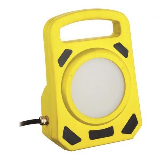 ΜΠΑΛΑΝΤΕΖΑ ΜΕ ΠΡΟΒΟΛΕΑ LED SMD 50W 4000K & 3 ΠΡΙΖΕΣ IP54 ΚΙΤΡΙΝΟΣ PLUS