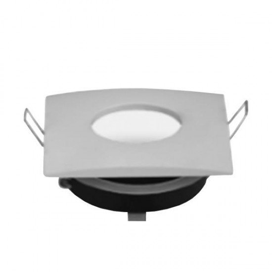 ΣΠΟΤ ΧΩΝΕΥΤΟ ΣΤΑΘΕΡΟ 82Χ82 ΑΛΟΥΜΙΝΙΟΥ GU10 IP65 ΛΕΥΚΟ