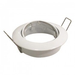 ΣΠΟΤ ΧΩΝΕΥΤΟ ΚΙΝΗΤΟ ΑΛΟΥΜΙΝΙΟΥ GU10 ΛΕΥΚΟ