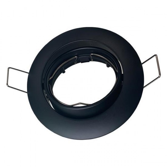 ΣΠΟΤ ΧΩΝΕΥΤΟ ΚΙΝΗΤΟ ΑΛΟΥΜΙΝΙΟΥ GU10 ΜΑΥΡΟ ΣΠΟΤ ΧΩΝΕΥΤΟ ΚΙΝΗΤΟ ΑΛΟΥΜΙΝΙΟΥ GU10 ΜΑΥΡΟ