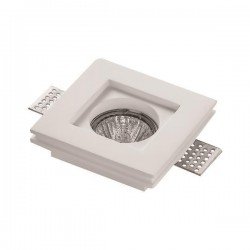 ΣΠΟΤ ΓΥΨΙΝΟ ΜΟΝΟ ΤΕΤΡΑΓΩΝΟ GU10 100x100x40