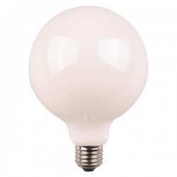 ΛΑΜΠΑ LED ΓΛΟΜΠΟ G125 CROSSED FILAMENT 11W Ε27  4000K 220-240V MILKY