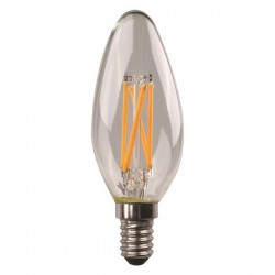 ΛΑΜΠΑ LED ΚΕΡΙ CROSSED FILAMENT 6,5W E14 6500K 220-240V BLISTER ΛΑΜΠΑ LED ΚΕΡΙ CROSSED FILAMENT 6,5W E14 6500K 220-240V BLISTER