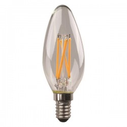 ΛΑΜΠΑ LED ΚΕΡΙ CROSSED FILAMENT 4,5W E14 2700K 220-240V BLISTER ΛΑΜΠΑ LED ΚΕΡΙ CROSSED FILAMENT 4,5W E14 2700K 220-240V BLISTER