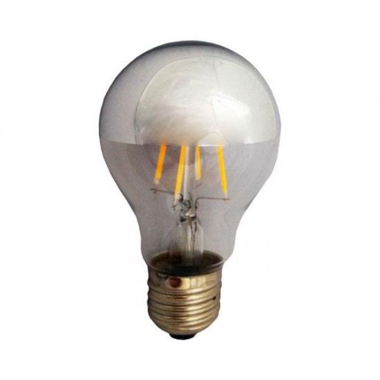 ΛΑΜΠΑ LED ΑΝΕΣΤΡΑΜΜΕΝΟΥ ΚΑΘΡΕΠΤΟΥ FILAMENT 6W E27 2700K 220-240V DIMMABLE ΛΑΜΠΑ LED ΑΝΕΣΤΡΑΜΜΕΝΟΥ ΚΑΘΡΕΠΤΟΥ FILAMENT 6W E27 2700K 220-240V DIMMABLE