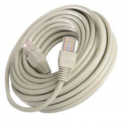 PATCH CORD UTP CAT-5e 26AWG ΓΚΡΙ 5m
