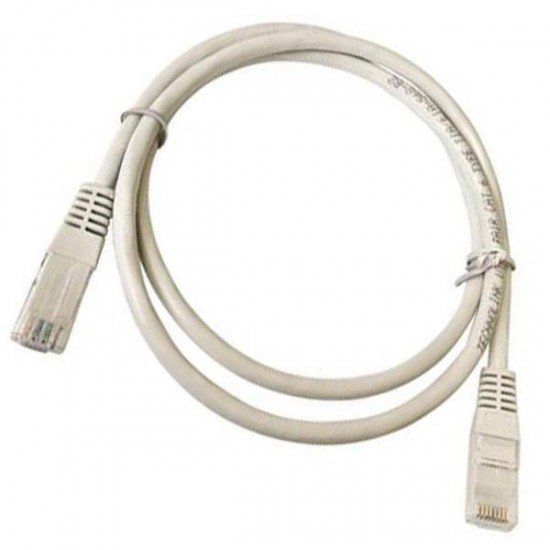ΚΑΛΩΔΙΟ PATCH CORD UTP CAT-6e 26AWG GREY 1m