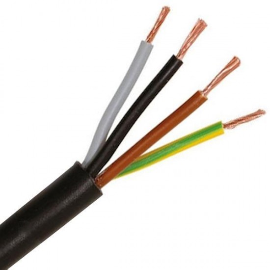 ΚΑΛΩΔΙΟ ΕΥΚΑΜΠΤΟ 4X1,5mm2 ΜΑΥΡΟ ΚΑΛΩΔΙΟ ΕΥΚΑΜΠΤΟ 4X1,5mm2 ΜΑΥΡΟ