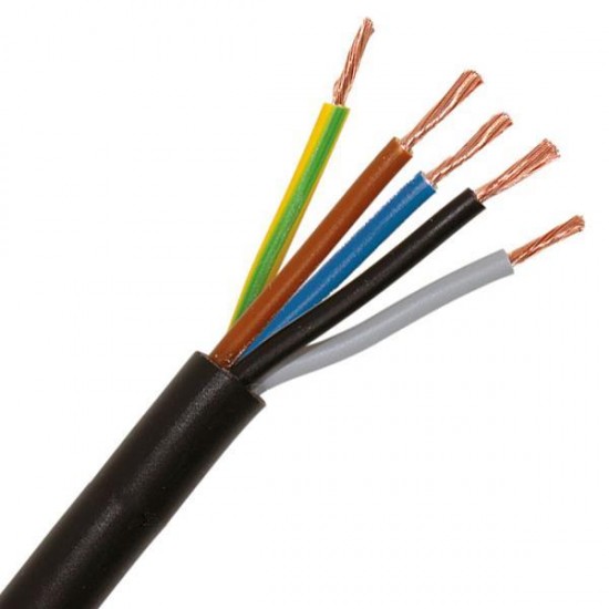 ΚΑΛΩΔΙΟ ΕΥΚΑΜΠΤΟ 5X1mm2 ΜΑΥΡΟ ΚΑΛΩΔΙΟ ΕΥΚΑΜΠΤΟ 5X1mm2 ΜΑΥΡΟ