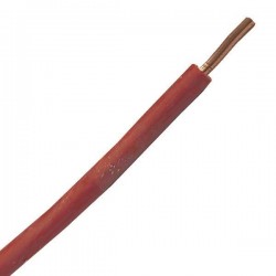 ΚΑΛΩΔΙΟ NYA ΗΟ7V-U 1Χ4mm2 ΚΟΚΚΙΝΟ ΚΑΛΩΔΙΟ NYA ΗΟ7V-U 1Χ4mm2 ΚΟΚΚΙΝΟ