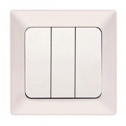 ΔΙΑΚΟΠΤΗΣ ΤΡΙΠΛΟΣ ΛΕΥΚΟΣ