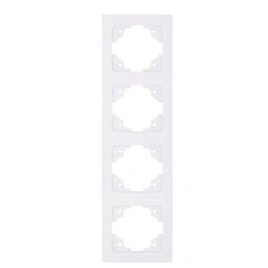 ΠΛΑΙΣΙΟ 4 ΘΕΣΕΩΝ ΛΕΥΚΟ ΚΑΘΕΤΟ