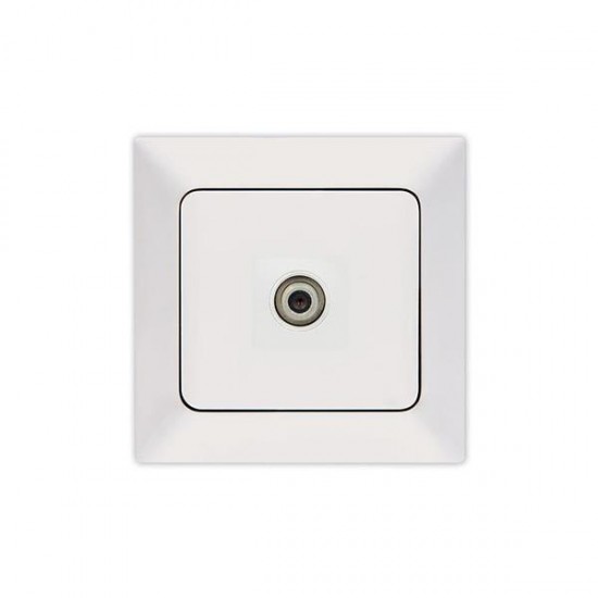 ΠΡΙΖΑ TV F CONNECTOR ΛΕΥΚΗ