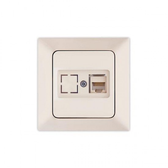 ΠΡΙΖΑ DATA CAT 6 RJ 45 MONH ΜΠΕΖ ΠΡΙΖΑ DATA CAT 6 RJ 45 MONH ΜΠΕΖ