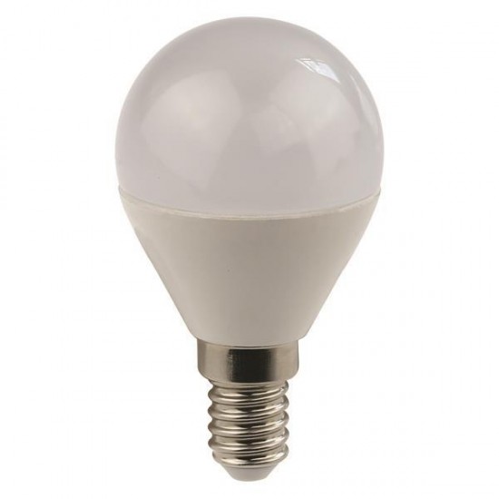 ΛΑΜΠΑ LED SMD ΣΦΑΙΡΙΚΗ 5W Ε14 3000K 220-240V 3 τμχ S. Blister