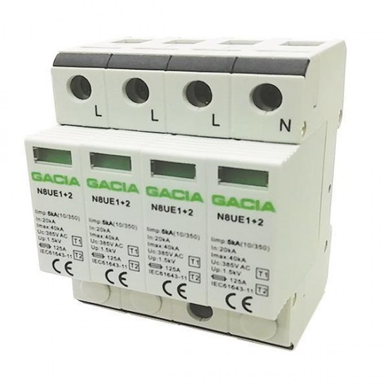 ΑΝΤΙΚΕΡΑΥΝΙΚΟ ΤΡΙΦΑΣΙΚΟ Τ1-Τ2 20kA-40kA 385V 4P